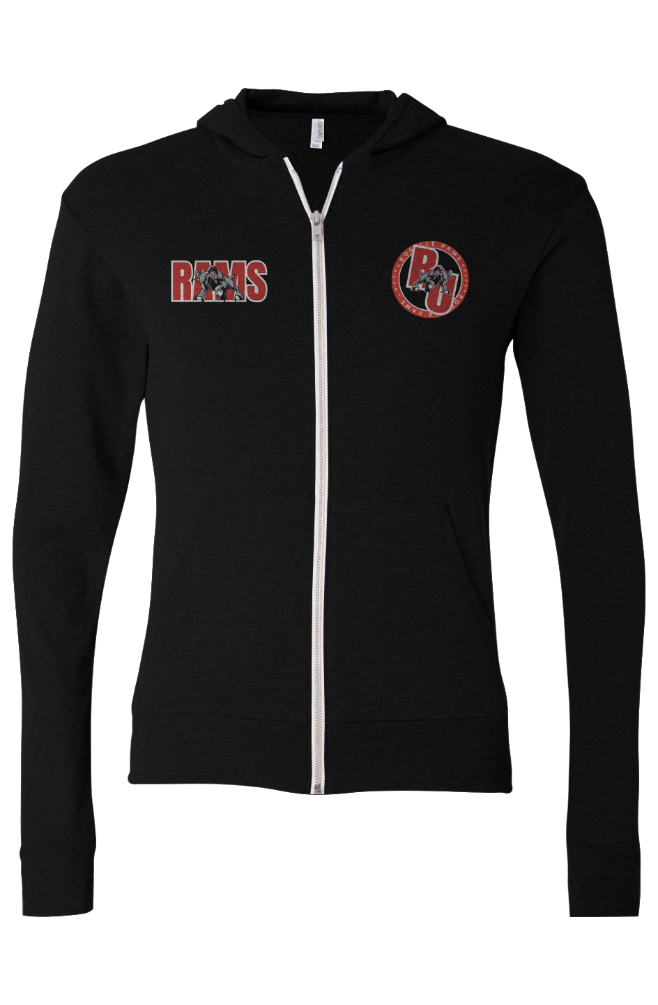 Zip RAMS Hoodie 